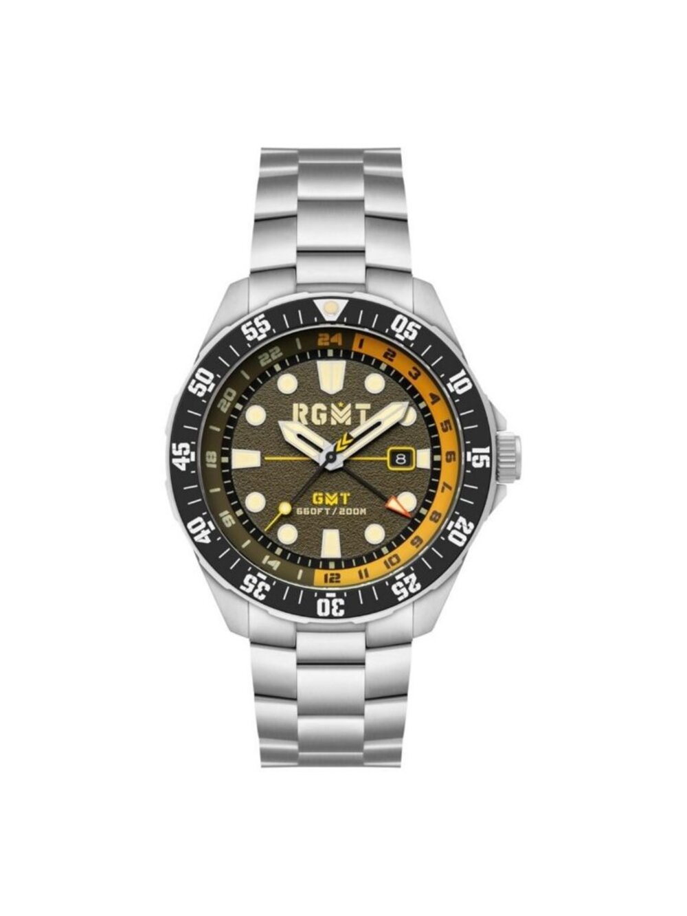 NWT Rgmt Continental Green Dial Men's Watch